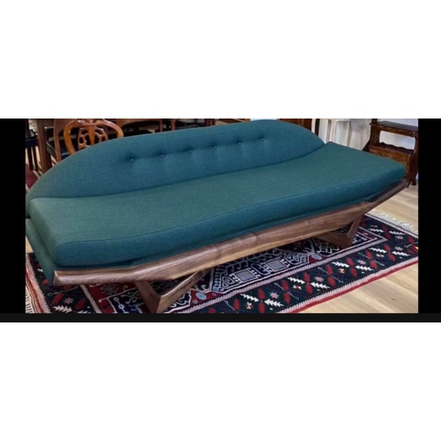Mid Century Style Adrian Pearsall Inspired Gondola Sofa For Sale In Portland, OR - Image 6 of 6