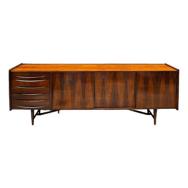 Danish Sideboard in Palisander, 1960s For Sale