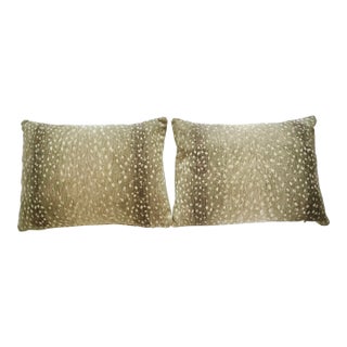 Rectangle Lee Industries Antelope Pillows- A Pair For Sale