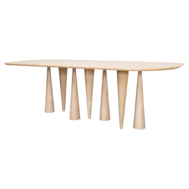 Medium Silvia Dining Table by Moure Studio For Sale - Image 12 of 12