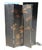 Vintage Oriental Asian Black & Gold Four Panel Screen Room Divider ~ Dragons For Sale - Image 13 of 13