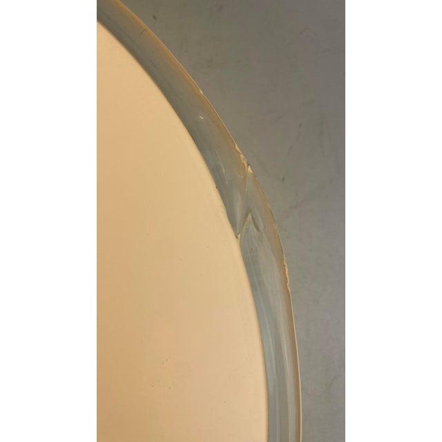 White Murano Ceiling Lamp by Murano Luce, Italy, 1990s For Sale - Image 8 of 13