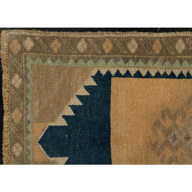 Early 21st Century Turkish Mini Rug Oriental Hand Knotted Vintage Rug 1'6" x 2'9" #21219 For Sale - Image 5 of 8