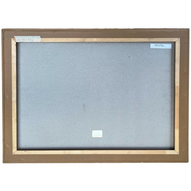 Concordancia is a beautiful lithograph realized by Eduardo Chillida in 1960. Lithograph on vellum BFK Rives. Editions...