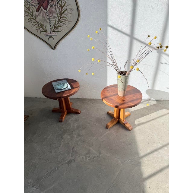 Side Tables from Mountain Furniture, 1950s, Set of 2 For Sale - Image 15 of 18