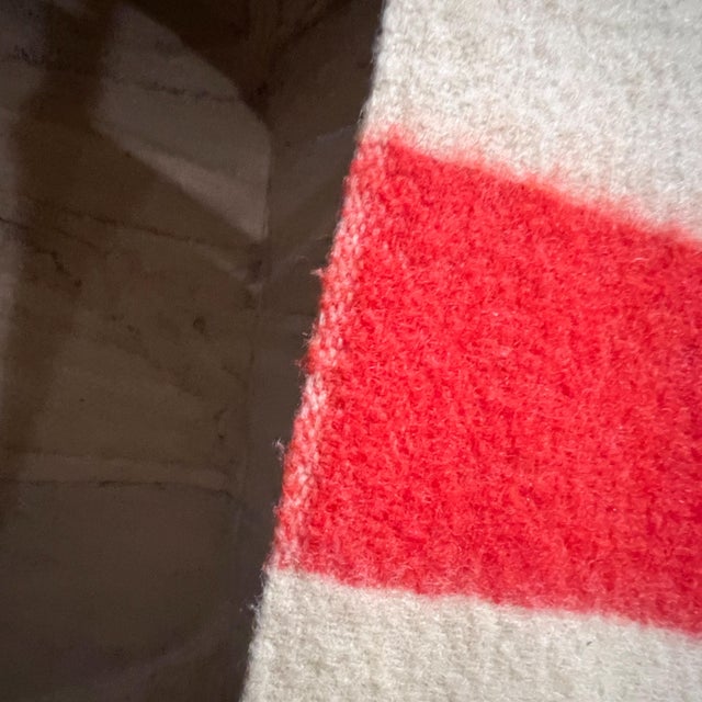 1950s Penny's All Wool Blanket For Sale In San Diego - Image 6 of 10