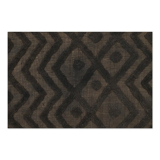 Framed Showo Raphia Wall Hanging, Congo For Sale - Image 3 of 4