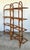 Vintage Bent Rattan Arched Etagere For Sale - Image 10 of 12
