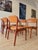 An elegant set of six original Model OD49 dining chairs designed by Erik Buch and produced in Denmark during the 1960s....