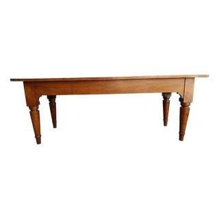 Craft Table in Walnut For Sale
