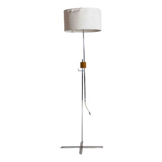 Minimalist Floor Lamp attributed to Hans Eichenberger for Keller Metalbau, Germany, 1960 For Sale