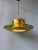 Mid-Century Space Age Yellow Smoked Glass Pendant Lamp from Dijkstra For Sale - Image 8 of 11