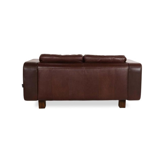 Animal Skin Valentino 2-Seater Sofa in Brown Leather from Machalke For Sale - Image 7 of 10