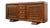 Oak Sideboard in the style of Charles Dudouyt, France, 1950s For Sale