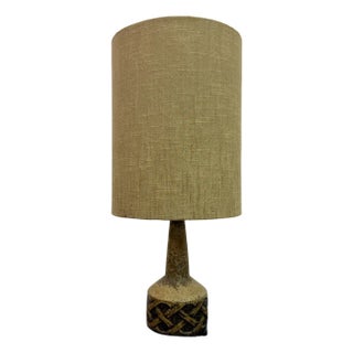 Mid-Century Danish Ceramic Table Lamp by Søholm Stentoj, 1960s For Sale