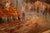 Brown Authentic 1950s Caroline Burnett Framed Oil on Canvas Impressionistic Painting of Parisian Street and Moulin Rouge For Sale - Image 8 of 15