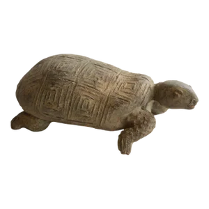 Vintage African Tortoise Sculpture