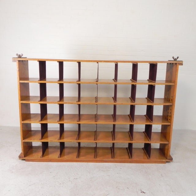 Beech Compartment Cabinet, 1950s For Sale - Image 10 of 18