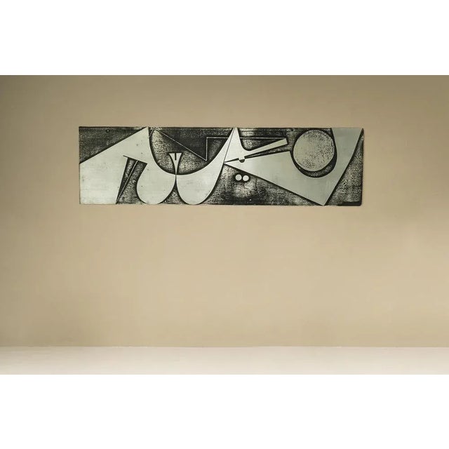 Zinc Panel Headboard by Nerone & Patuzzi, Italy, 1970s For Sale - Image 6 of 6