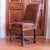 Set of Six Continental Baroque Walnut Stretcher Base Dining Chairs For Sale - Image 9 of 13