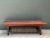 Sienna Vintage Swedish Dux Woven Leather and Teak Coffee Table For Sale - Image 8 of 12