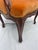 Pair of 18th Century Italian Walnut Upholstered Arm Chairs For Sale - Image 9 of 11