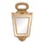Early 19th Century Neoclassical Italian Giltwood Accent Mirror For Sale