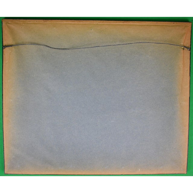 Paul Brown 3 Polo Players Attacking Goal Drypoint Etching For Sale - Image 4 of 4