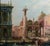 Mid 20th Century Marcello Vianello View Of Busy St. Mark'S Square With The Doge'S Palace C. 1950 Painting For Sale - Image 5 of 8