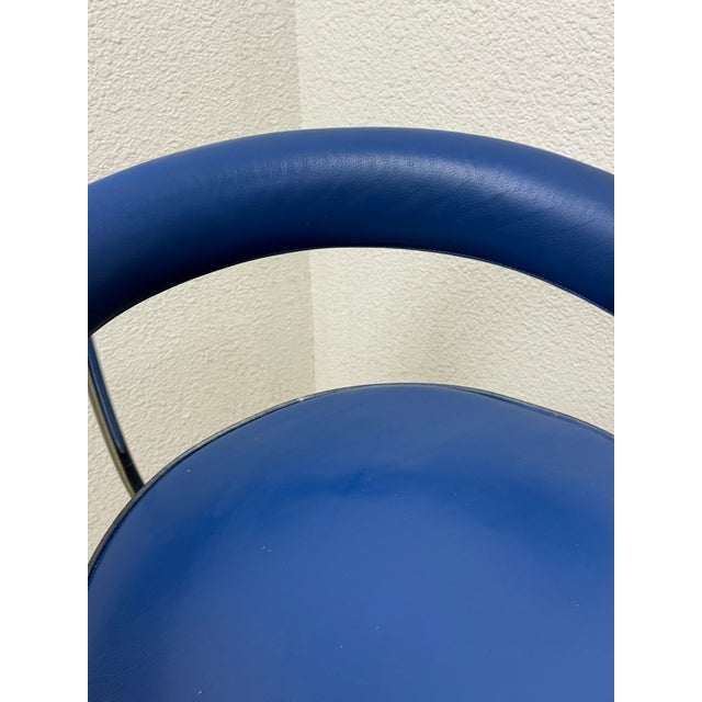 Circa 1970's Le Corbusier Style Bar Stool For Sale - Image 9 of 12