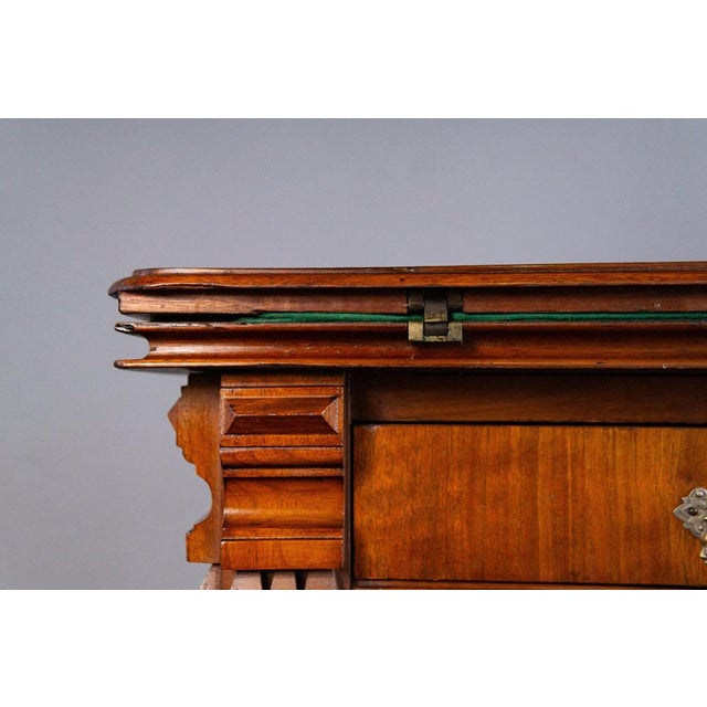 Wilhelminian Brown and Green Side Table For Sale - Image 15 of 18