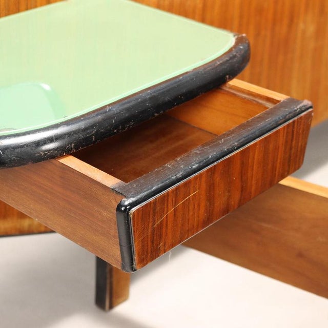 Bed with Bedside Tables, 1950s-1960s For Sale - Image 5 of 12