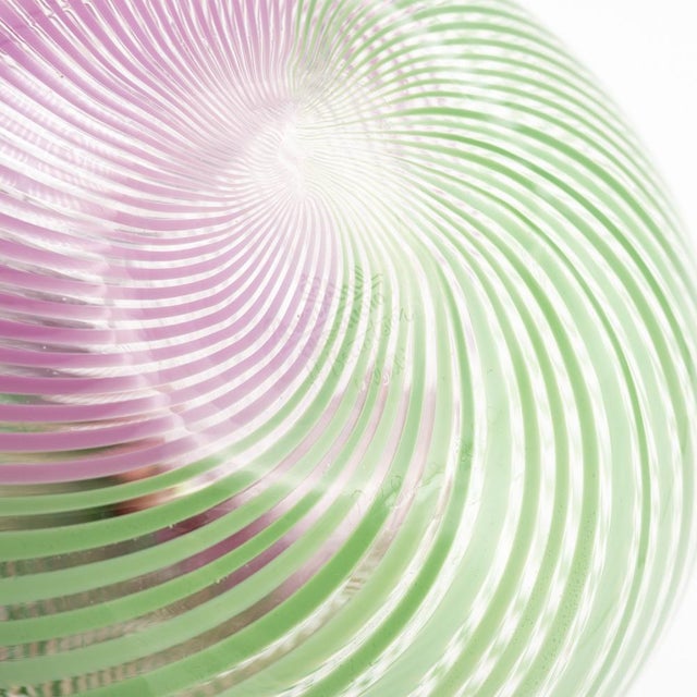 Handblown Glass Vase by Mario Colelli & Hertha Bengtson for Rosenthal, 1980s For Sale - Image 9 of 11