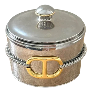 80’s Gucci Chrome and Brass Ice Bucket