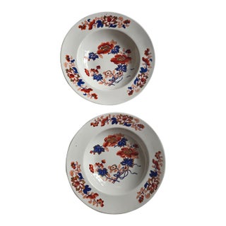 Pair of Antique Chamberlains Worcester Regent China Bowls For Sale