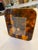 1970s Mid-Century Tortoiseshell Lucite and Brass Picture Frame, 1970s For Sale - Image 5 of 10