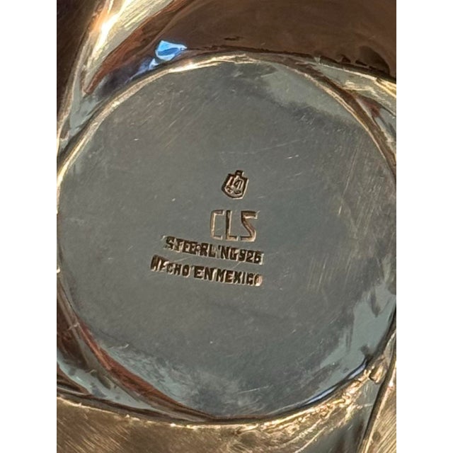 Solid Sterling Silver Divided Serving Dish For Sale In Los Angeles - Image 6 of 6