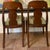 1950’s Vintage Duncan Phyfe Mahogany Dining, Side Chairs With Botanical Themed Needlepoint Seats- A Pair For Sale - Image 10 of 12