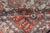 Antique Persian Bidjar Gallery Rug With Blue-Grey Field and Red Herati Design For Sale - Image 15 of 16