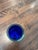 Aac Handcrafted Cobalt Blue Glass Cylinder Vase For Sale - Image 4 of 4