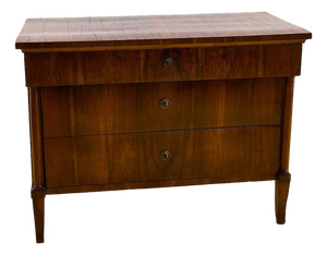 Empire Chest of Drawers Veneered in Walnut