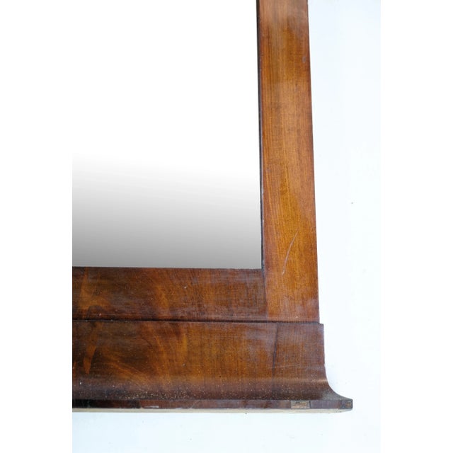 Late 19th Century Mahogany Mirror, Denmark, 1880s For Sale - Image 5 of 9