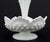 1990s Vintage Mid-Century Modern Fenton Hobnail Milk Glass Epergne With Single Horn For Sale - Image 5 of 5
