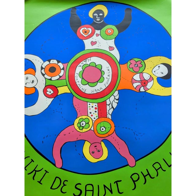 Niki De Saint Phalle, Nana Fontaine, Large Hand-Signed Lithograph, 1993 For Sale - Image 6 of 10