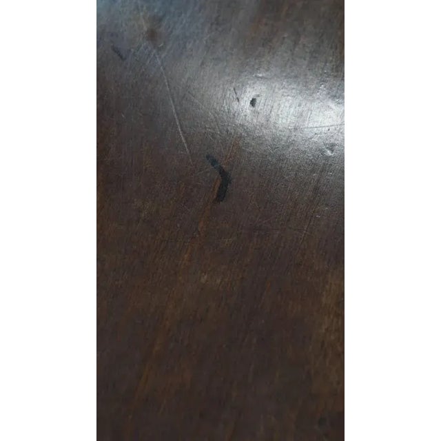 Antique 18th Century English Swivel Barrel Leg Bird Cage Tilt Top Table For Sale - Image 13 of 15