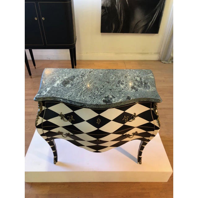 Harlequin Louis XV Style Commode For Sale - Image 6 of 8