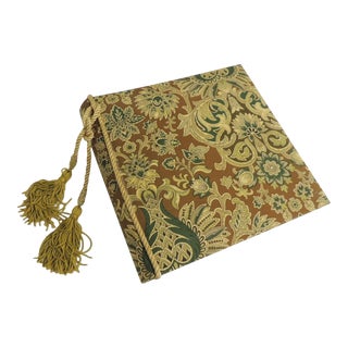 Arts & Crafts William Morris Style Fabric Cover Photo Album For Sale