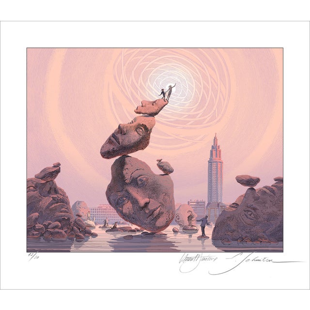 François Schuiten, On the Shoulders of Giants, 2025, Pigment Print For Sale