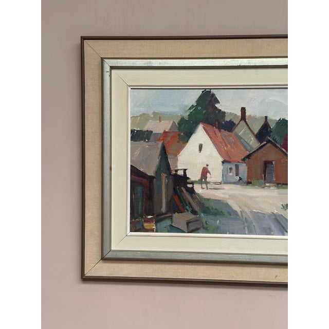 Eskil Scans, Vitemölla, 1960s, Oil on Panel, Framed For Sale - Image 10 of 18