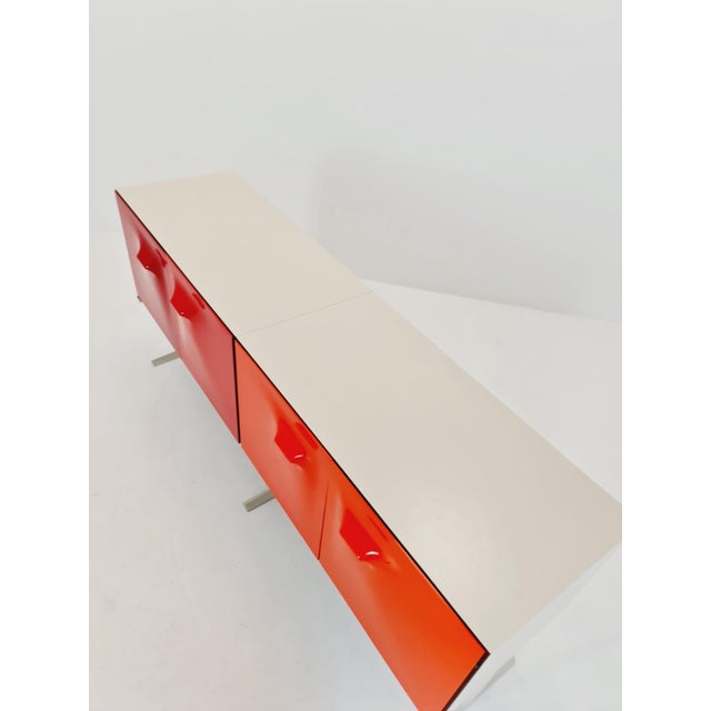 Vintage French DF2000 Sideboard by Raymond Loewy, 1970s For Sale - Image 12 of 18